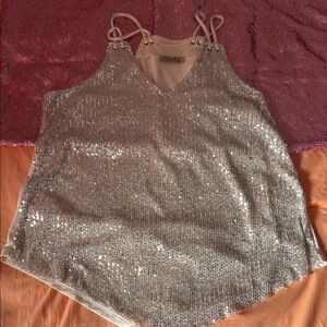 Lavish Sequin Camisole Top